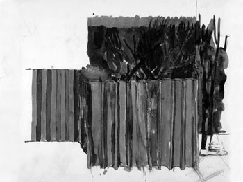 Gesa Foken 75 Blick bei Eve Zeichnung drawing dessin